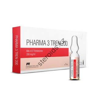 Три-тренболон Фармаком (PHARMA 3 TREN 200) 10 ампул по 1мл (1амп 200 мг) - Павлодар